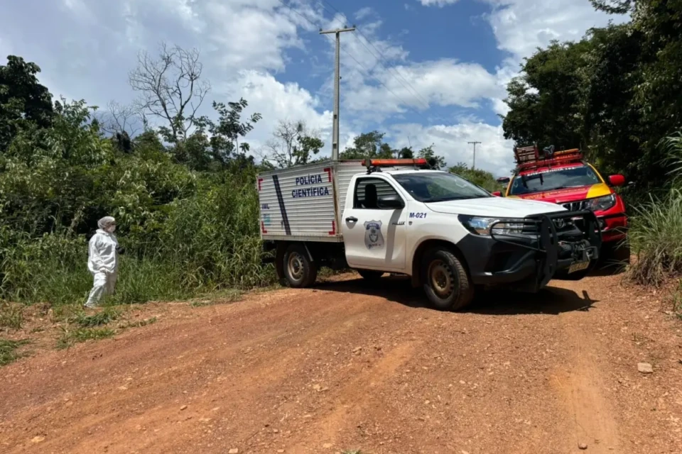 Imagem do local da localização do corpo