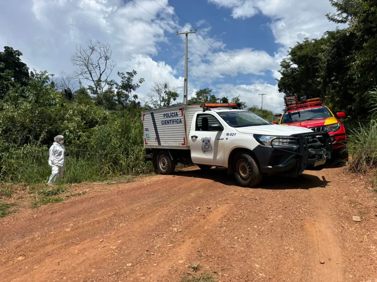 Imagem do local da localização do corpo