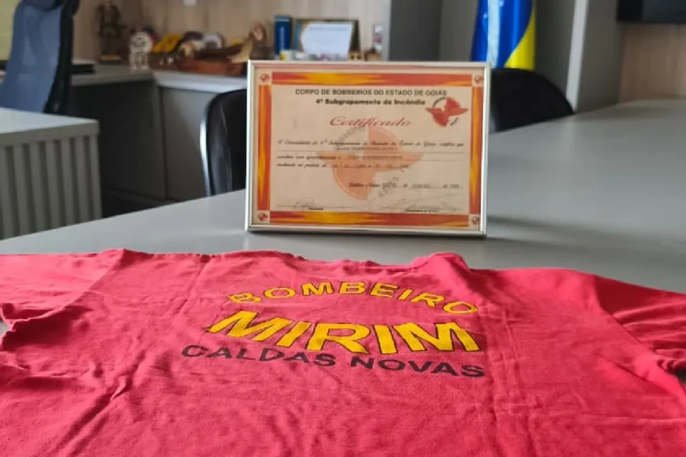 camiseta x bombeiro mirim