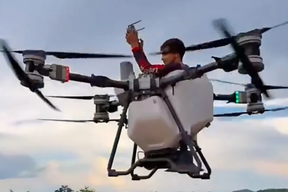Uso de drones como meio de transporte no campo levanta preocupação das autoridades