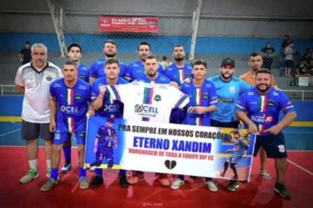 ‘Nosso eterno goleiro’: time homenageia vítima de acidente da GO-060 (Foto: redes sociais)