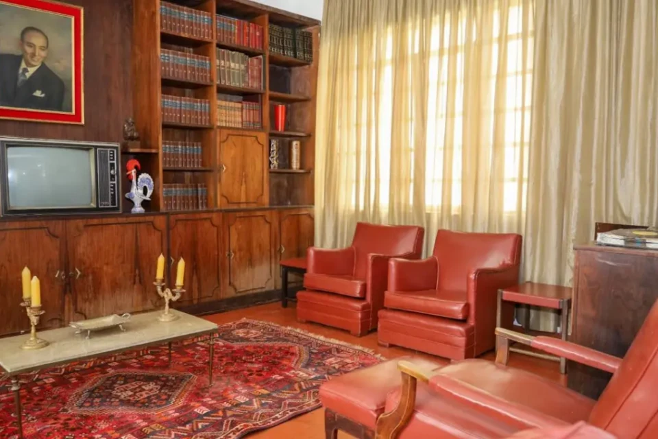 Sala de estar do Museu Pedro Ludovico Teixeira - (Foto: Thiago Silva/ Secult Goiás)
