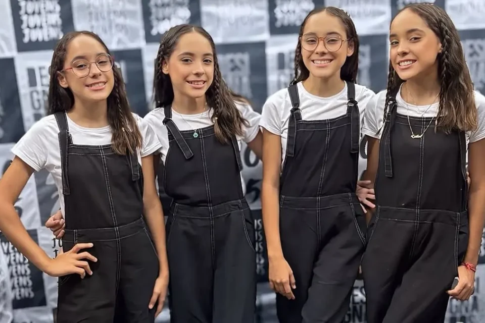 Quadrigêmeas cantoras de Goianésia sonham em se tornar pregadoras