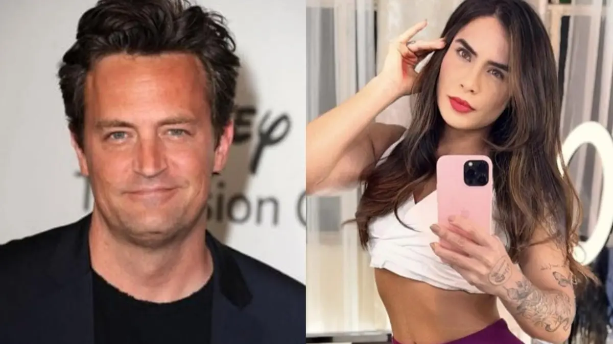 Matthey Perry e Djidja Cardoso - (Foto: reprodução/redes sociais)