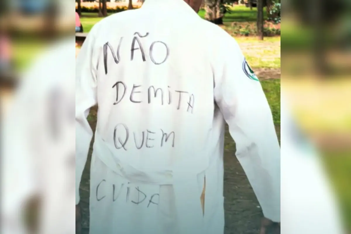 medicos x manifestação