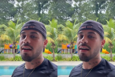 Zé Felipe inicia mudança e se despede de mansão onde morou após separação