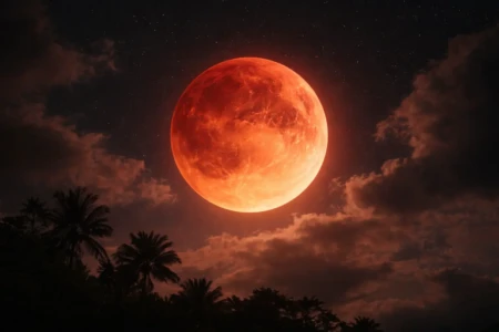 Lua de Sangue vai aparecer no céu na próxima semana; veja onde será possível assistir eclipse lunar total um fenômeno raro