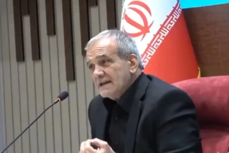 Presidente do Irã, Masoud Pezeshkian (Foto: Reprodução)