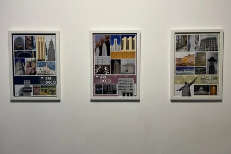 Em Goiânia, associação distribui cartazes grátis com fotos do patrimônio art-déco (Foto: Divulgação)