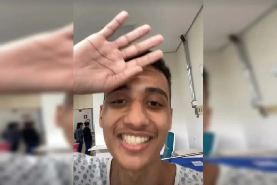 Jovem baleado por PM em Valparaiso recebe alta após quase dois meses internado