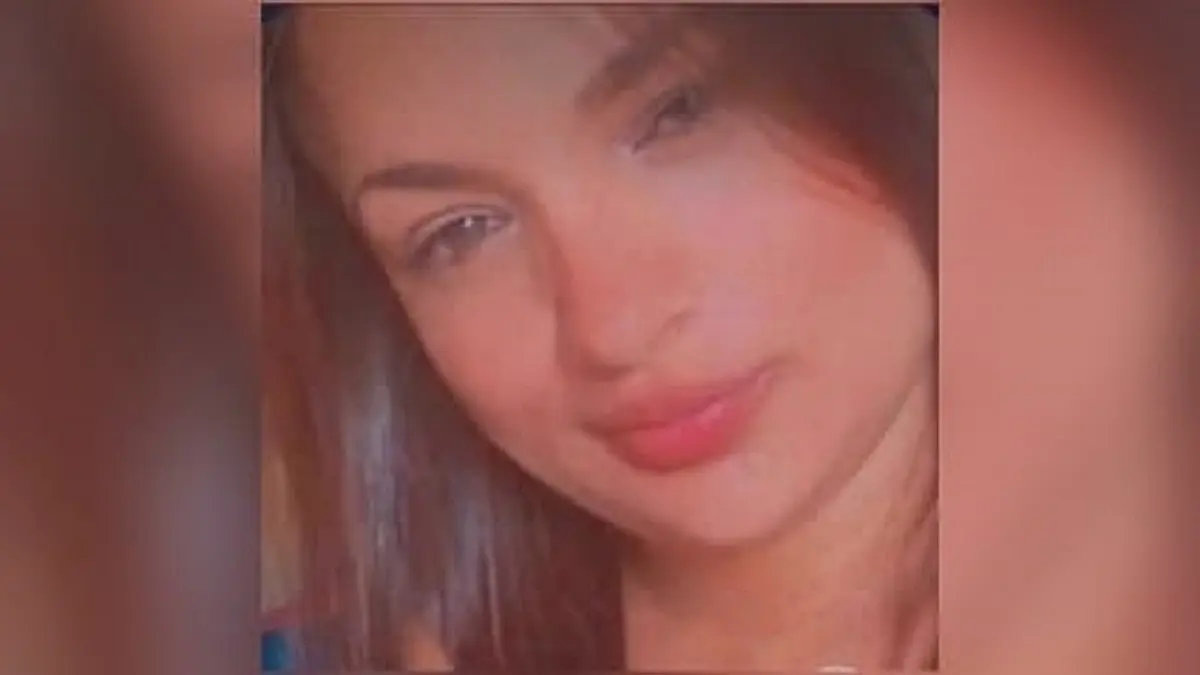 Imagem da mulher morta na colisão