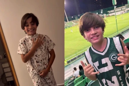 Torcedor mirim do Goiás viraliza