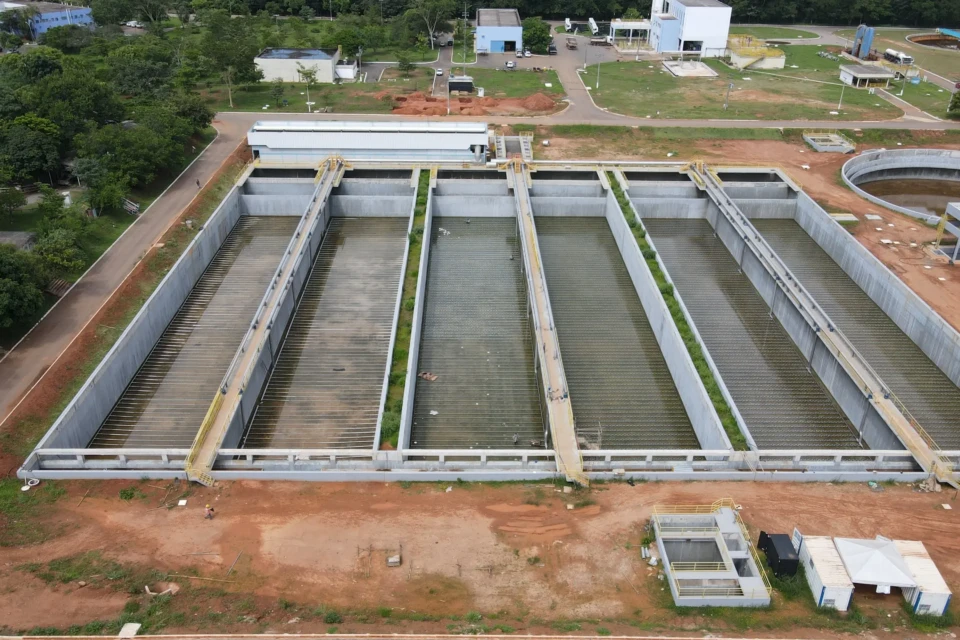 Estação de Tratamento de Esgoto (ETE) em Goiânia