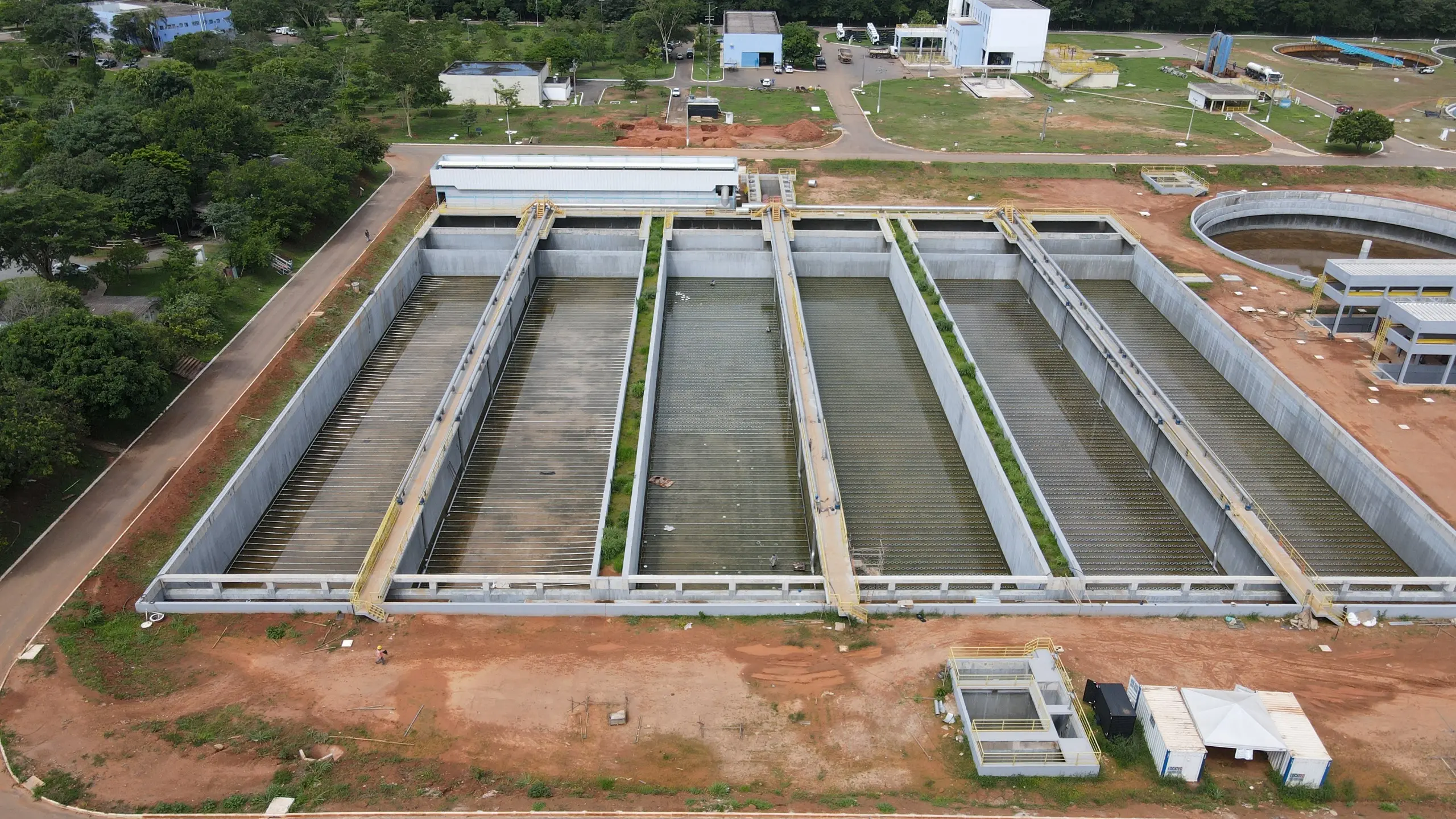 Estação de Tratamento de Esgoto (ETE) em Goiânia