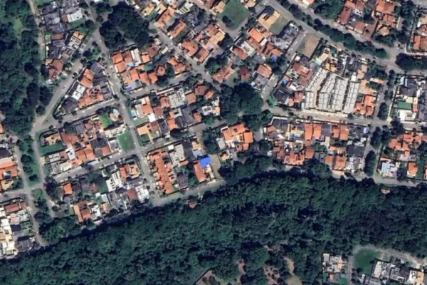 Imagem aérea do Setor Jaó - (Foto: reprodução)