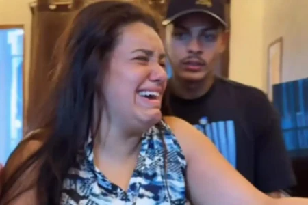 Casal de influencers dá casa para mulher que perdeu mãe e filha nas enchentes em Juiz de Fora Vitória Gomes comoveu o país após tragédia em Minas Gerais