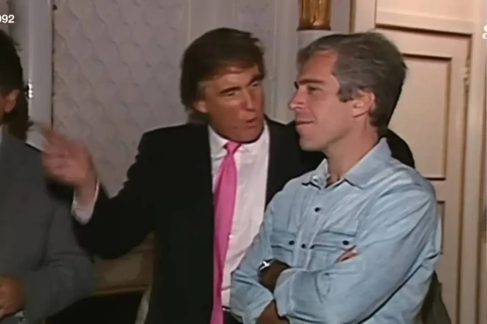 Trump e Epstein (Foto: Reprodução)