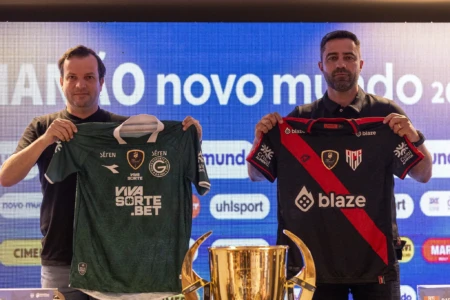 Rafael Lacerda e Daniel Paulista, treinadores de Atlético e Goiás