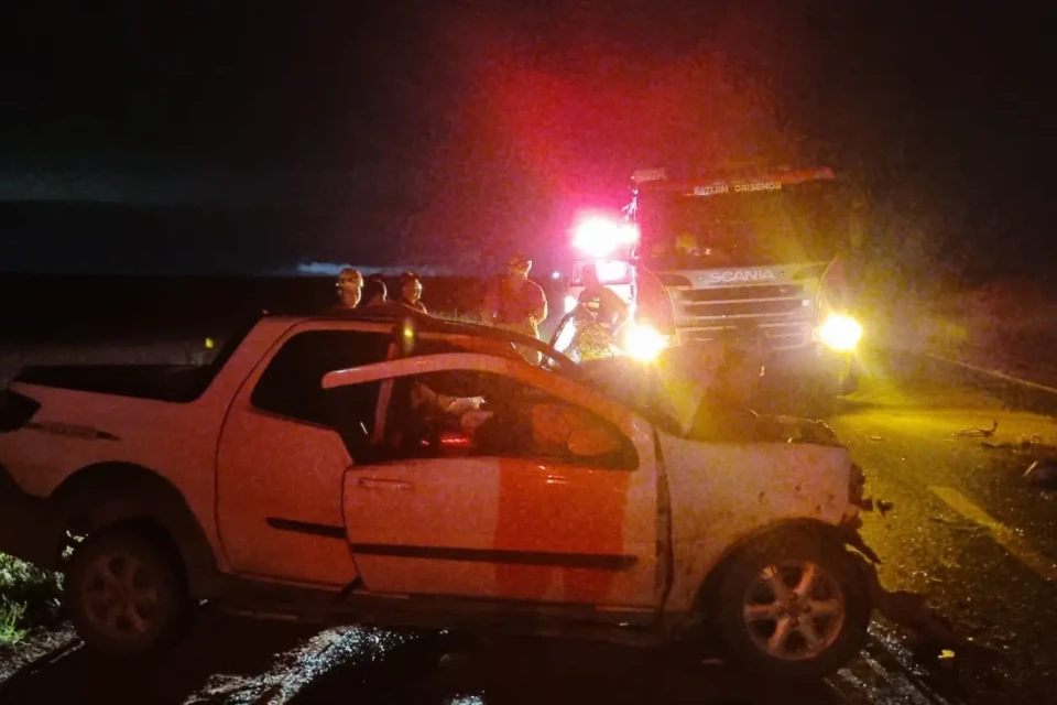 Imagem do local do acidente