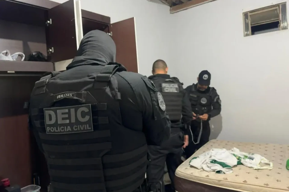 Imagem do local das buscas