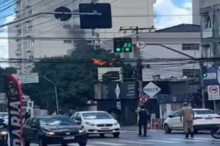 Imagem do local do incidente