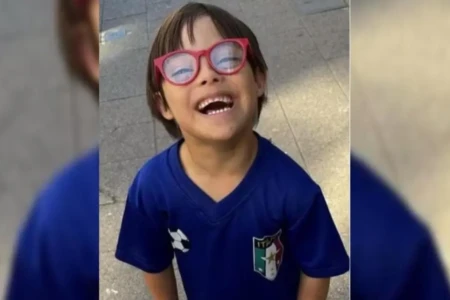 Enzo Fernandes de Souza, goiano atropelado por ônibus - (Foto: reprodução;redes sociais)