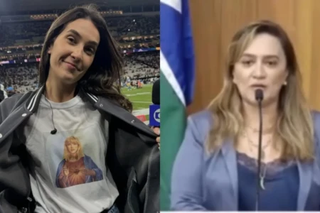 Câmara rejeita punição a jornalista por trocar Jesus por Taylor Swift em camiseta; vídeo Mariana Spinelli, da TV Globo, é fã da artista