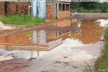 Imagem mostra situação de rua no município
