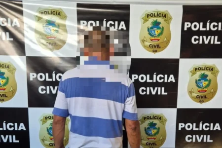 Padrasto preso - (Foto: reprodução/PC)