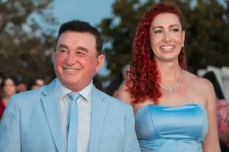 Amado Batista e a filha Lorena Alves Batista - (Foto: reprodução/Instagram)