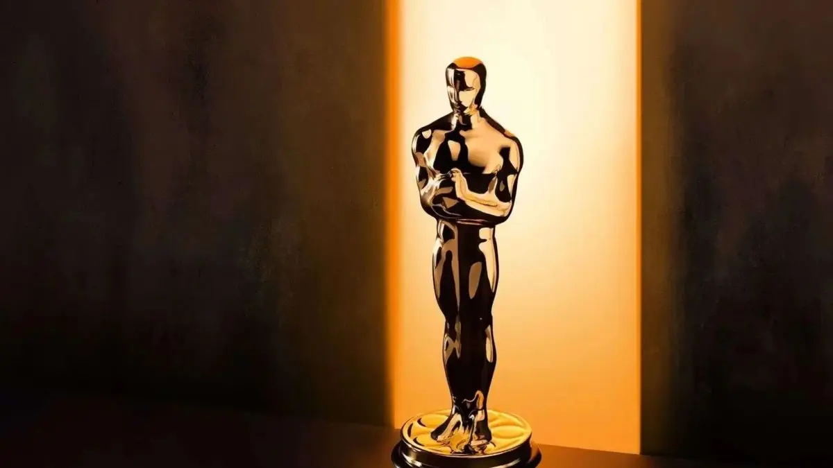 Imagem mostra estatueta do Oscar