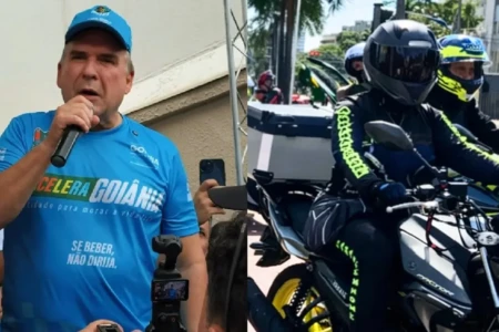 Mabel participa da Volta Motociclística que celebra retorno do MotoGP a Goiânia após 37 anos Evento reuniu motociclistas neste domingo (15)