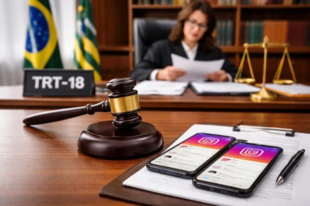 TRT atrapalhar o próprio pagamento da dívida Justiça nega pedido para suspender Instagram de empresário por dívida trabalhista em Goiás