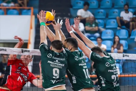 Com atuação consistente, Saneago Goiás derrota Sesi Bauru na Superliga