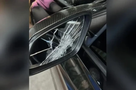 Em um dos casos, mulher danificou a BMW do companheiro. Foto: divulgação