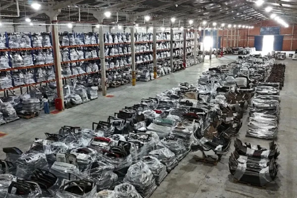 Goiás destruiu veículos e peças apreendidas por irregularidades