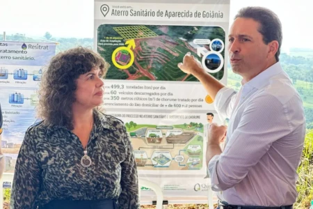 Semad entrega licença ambiental para o aterro de Aparecida de Goiânia (Foto: Divulgação)
