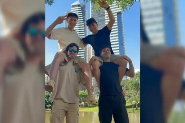 Pilotos David Alonso, Máximo Martinez Quiles e Nico Terol - (Foto: reprodução/redes sociais)