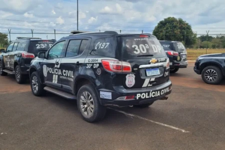 Viaturas da PCDF - (Foto: reprodução/PCDF)