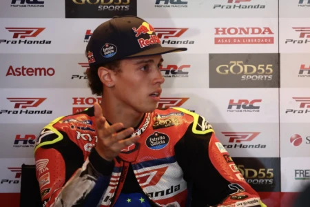 Em casa, Diogo Moreira vive sexta de altos e baixos em Goiânia pela MotoGP