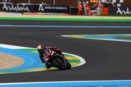 Marco Bezzecchi durante prova em Goiânia. Foto: Beto Issa - MotoGP