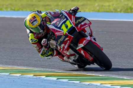 Diogo Moreira em corrida na MotoGP. Foto: Bruno Motta - MotoGP
