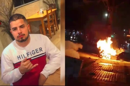 entregador x atropelado