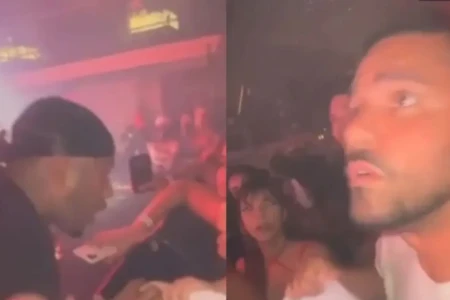 Vídeo: rapper Orochi é filmado dando socos em influenciador em boate Renato Azevedo diz que apenas respondeu a um ataque