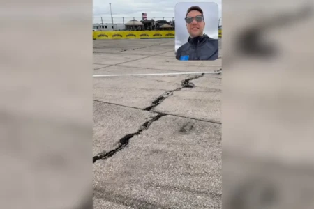 Piloto Felipe Fraga mostra condições de circuito histórico nos Estados Unidos