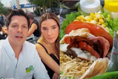 Daniel Vilela chama gringos para comer em pit dog: ‘um dos melhores de Goiânia’ (Foto: Reprodução)