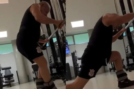 Vídeo: Janja mostra Lula treinando perna aos 80 anos Internautas, que se mostraram surpresos com a disposição do presidente