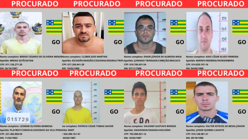 image Conheça Junior Trindade, goiano líder da facção ADE e um dos mais procurados do Brasil