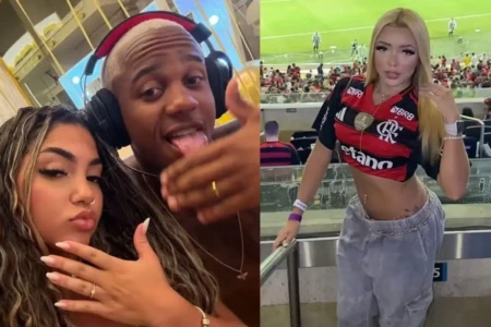 Jogador do Flamengo Wallace Yan assume namoro, mas é exposto por outra mulher Alana Porfirio Alice Lima divulga supostas provas