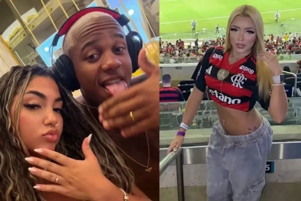 Jogador do Flamengo Wallace Yan assume namoro, mas é exposto por outra mulher Alana Porfirio Alice Lima divulga supostas provas